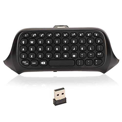 Sxhlseller Gamepad-Tastatur, für Xbox One Game Controller, 2,4 G Kabellose Tragbare -Chatpad-Tastatur, 47 Tasten Gaming Message Keyboard, Ergonomisches Design von Sxhlseller