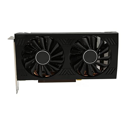 Sxhlseller Gaming Grafikkarte, 8 polige Computer PC Grafikkarte, 8 GB GDDR5 RX580 Grafikkarte, 256 Bit mit Zwei Lüftern für Desktop Computer Gaming GPU von Sxhlseller