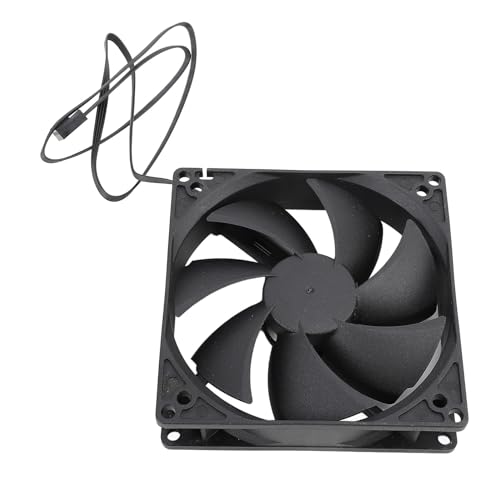 Sxhlseller Geräuscharmer Hochleistungs-Lüfter mit 1800 U/min für PC, 100-mm-PWM-Gehäuselüfter mit 4PIN von Sxhlseller