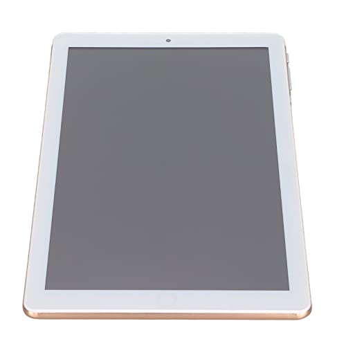 Sxhlseller HD-Tablet, Tragbares 10,1-Zoll-HD-Tablet mit 8 Kernen, 1 GB RAM, 16 GB ROM, WiFi, 2800 MAh, 3 Steckplätze, TypeC-Tablet für Unterhaltung, Büro, HD-Tablet (Gold) von Sxhlseller