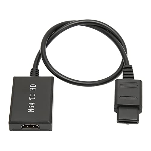 Sxhlseller HDMI-Splitter-Adapter, für N64-zu-HD-Multimedia-Schnittstellenkonverter, 720P 1080P-Unterstützung für PAL NTSC, Plug-and-Play, Spiel-HD-Verbindungskabel Sxhlseller HDMI-Splitter-Adapter, für N64-zu-HD-Multimedia-Schnittstellenkonverter, 720P 1080P-Unterstützung für PAL NTSC, Plug-and-Play, Spiel-HD-Verbindungskabel von Sxhlseller