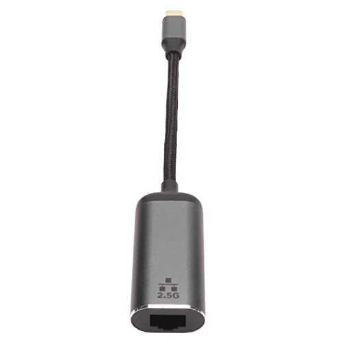 Sxhlseller Hochleistungs USB C zu Ethernet Adapter, 2,5 Gbit/s, Gigabit LAN Netzwerk für Typ C Geräte mit Kabel, Betriebssystem von Sxhlseller