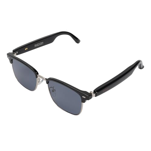 Sxhlseller Intelligente Brille, Bluetooth AI Übersetzungsbrille Unterstützt 100 Sprachen, Echte Tim Übersetzungsbrillen mit Mikrofonlautsprechern für Musikanrufe Reisen von Sxhlseller