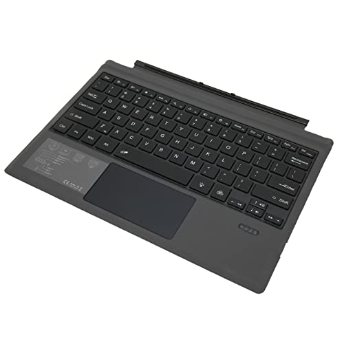 Sxhlseller Kabellose BT-Tastatur, Kabellose, Wiederaufladbare Multi-Device-Tastatur für Microsoft Pro3 4 Pro5 Pro6 Pro7, Ultradünne Tastatur in Voller Größe mit Ziffernblock von Sxhlseller