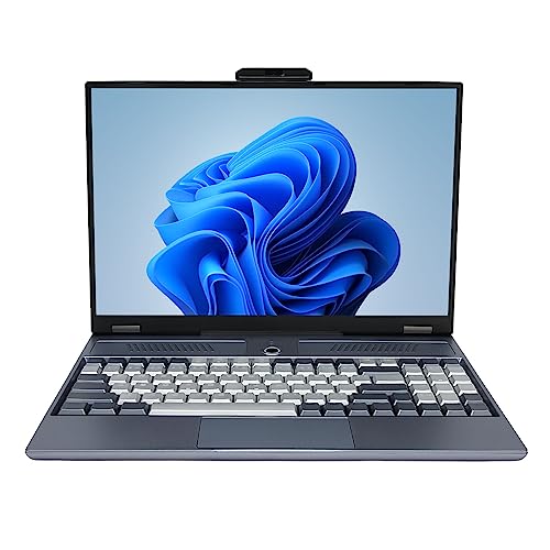 Sxhlseller Laptop 16 GB DDR4 SSD, Mechanischer Tastatur-Laptop mit 16 Zoll 2560X1600P HD-Display, N5105-Prozessor Quad-Thread (bis zu 2,9 GHz), Tablet-Laptop mit (16 GB + 128 GB EU-Stecker) von Sxhlseller