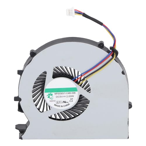 Sxhlseller Laptop-CPU-Lüfter für Probook 450 455 470 G1, 4-poliger Ersatzlüfter mit Langlebigem, Kompaktem und Tragbarem DC 5 V 2 W, Anwendbar für Probook 450 455 470 G1 von Sxhlseller