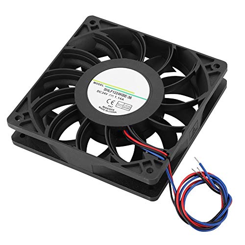 Sxhlseller Lüfterkühler DC24V 1.14A 12CM Inverter Transmission Server Schnelle Wärmeableitung Lüfter von Sxhlseller