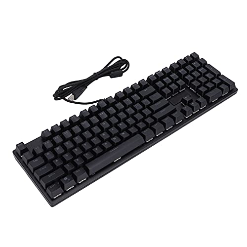 Sxhlseller Mechanische Tastatur N‑Key Rollover Suspension Keycap, 108 Tasten RGB Gaming Keyboard, für 10/8 / 7 / OS X/XP/Vista von Sxhlseller