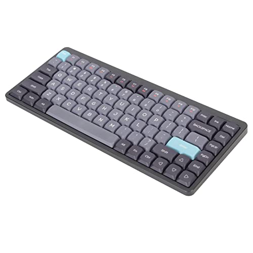 Sxhlseller Mechanische Tastatur mit 84 Tasten, Tragbar, Kabellos, RGB, 75% Dreifachmodus, BT5.0/2,4 G/USB C, Hot-Swap-fähige Tastatur, Bluetooth-Gaming-Tastatur für Windows, OS X, Android, (Typ3) von Sxhlseller