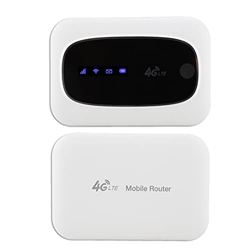 Sxhlseller Mobile WiFi Mobile Router Tragbares 4G WiFi Modem Drahtloser Mobiler Router Tragbarer Hotspot für Europa und Asien Mobile WiFi Mobile Router (Weiss) von Sxhlseller