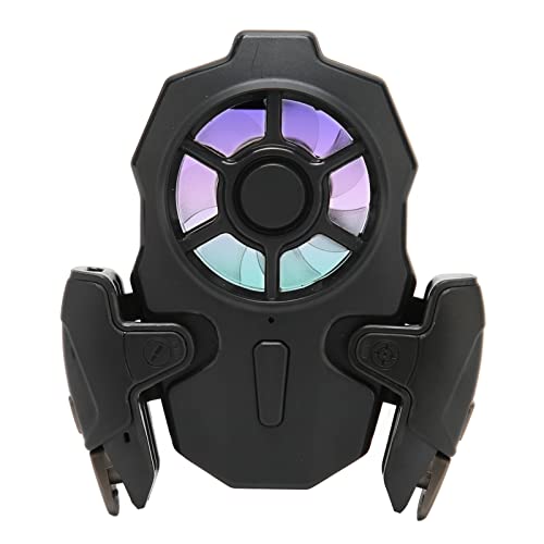Sxhlseller Mobiler Game Controller für und Android, Handy Controller mit Lüfter und RGB Licht, Tragbarer Handy Gaming Kühler, 3 Einstellbare Windgeschwindigkeiten von Sxhlseller