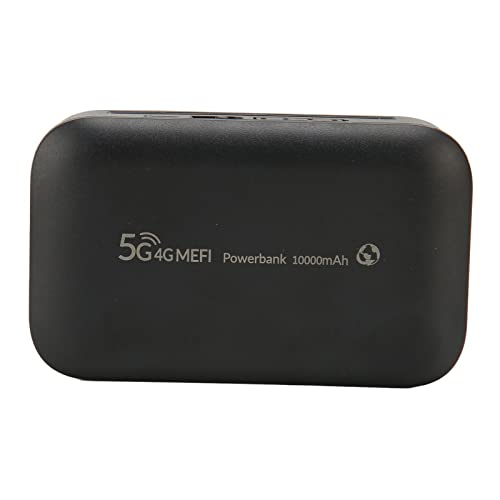 Sxhlseller Mobiler WLAN Hotspot, PW100 4G LTE WLAN Router mit SIM Kartensteckplatz, Bis zu 10 Benutzer, Tragbarer WLAN Router für Reisen, Auto, 4G WLAN Router für Telefon, PC, Tablet, Laptop von Sxhlseller