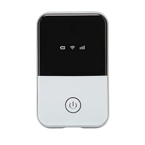 Sxhlseller Mobiler WLAN-Hotspot mit SIM-Kartensteckplatz, 4G LTE Entsperrtes WLAN-Hotspot-Gerät, Unterstützt 10 Benutzer, Batteriebetriebener, Tragbarer WLAN-Router für Reisen nach Europa von Sxhlseller