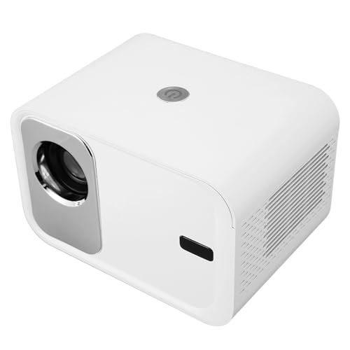 Sxhlseller -Projektor für den Einsatz Im Heimbüro, Telefonbildschirmspiegelung und 40 Bis 100 Zoll Große Projektion, 2,4 G/5 G WLAN und BT-Verbindung, Full HD 1080P (EU-Stecker) von Sxhlseller