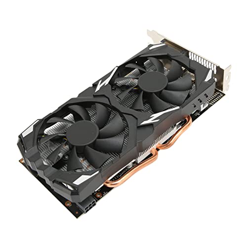 Sxhlseller RX 580 Desktop-Grafikkarte RX 580 8 GB GDDR5 256-Bit-PC-Gaming-Grafikkarte 1244 MHz Kern 16 X PCI Express 3.0 HDMI DVI 8K-Computer RX580 8 GB Grafikkarte mit Zwei Lüftern von Sxhlseller