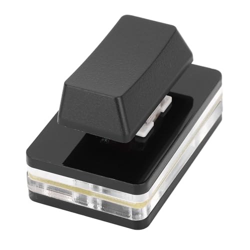 Sxhlseller Single Tastatur Switch Spiel Tastatur, Programmierbares USB Makro PC Tastaturbenutzer 1 Taste Zum Eingeben von Kennwort, RGB Kabeled Customized Shortcut Taste für Spiele (Black) von Sxhlseller
