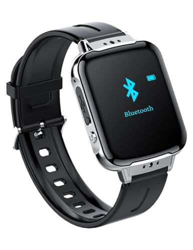Sxhlseller Smart Watch mit Farbbildschirm Display - Bluetooth 4.2 Chip MP3 E-Book, Sprachaktivierter Wasserrekorder mit Kopfhörer für Sportvorträge, Interviews, Besprechungen von Sxhlseller
