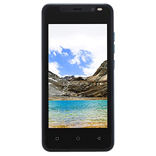 Sxhlseller Smartphone 4,66 Zoll Display Smartphone 512MB+4GB für Android 4.4.2 Dual Cards Dual Standby Smartphone Smartphone für ältere Kinder(Blau) von Sxhlseller