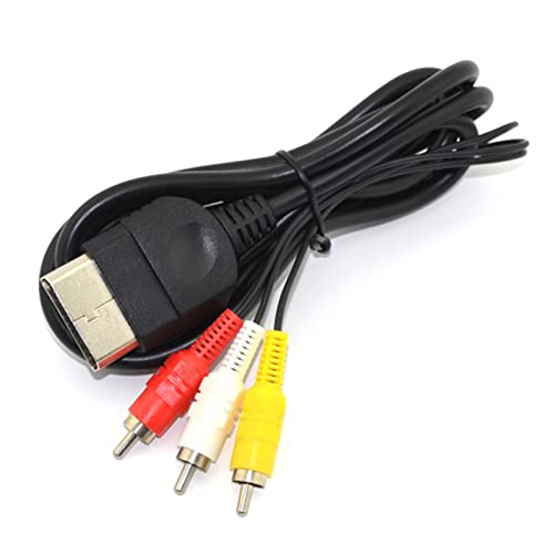 Sxhlseller Spielekonsolen-AV-Kabel HD, für Xbox, Cinch-Sound-Audio-Video-Kabel, Verbindet Konsole mit Fernseher, Anti-Interferenz, Plug-and-Play, Signalübertragung, 5,9 Fuß von Sxhlseller