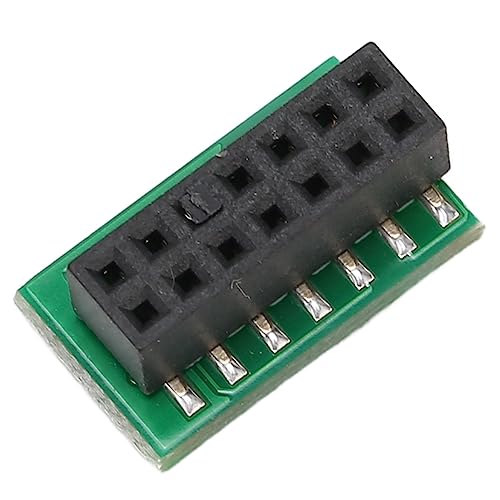 Sxhlseller TPM2.0-Plattformverschlüsselungs-Sicherheitsmodul, Ersatz-TPM 2.0-Sicherheitsmodul LPC 14Pin-Modul, 14Pin-Remote-Card-Sicherheitsplatine für MSI-Motherboard von Sxhlseller