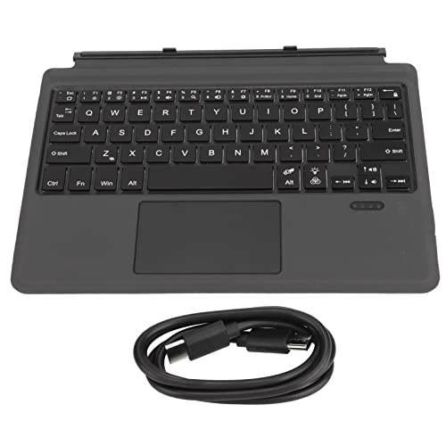 Sxhlseller Tablets-Tastatur mit Touchpad, Ultradünne Drahtlose Bluetooth-Tastatur, Tragbare Tastatur mit Wiederaufladbarem Akku für Pro 7 7+, Pro6, Pro5, Pro4, Pro3 von Sxhlseller