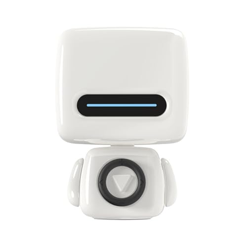 Sxhlseller Tragbarer Bluetooth-Lautsprecher, Niedlicher Kabelloser Bluetooth-Lautsprecher in Roboterform, Unterstützt das Aufnehmen von Fotos, Multifunktionaler Intelligenter Kabelloser von Sxhlseller