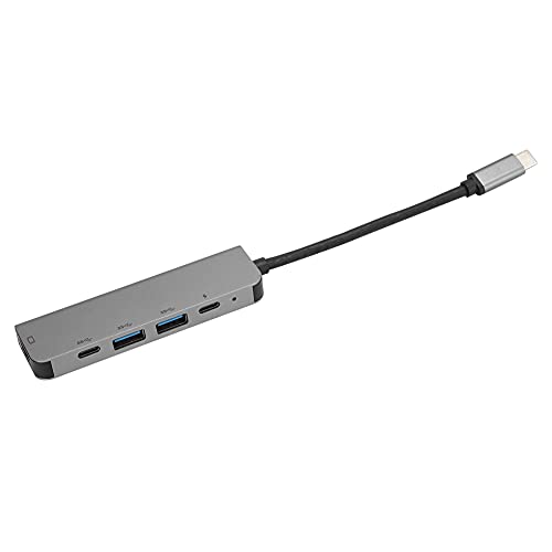 Sxhlseller Tragbarer Praktischer 5-in-1- Bis Typ-C-3-USB 3.0-Hub Rj45-Ethernet-SDTF-OTG-Adapter für 3 von Sxhlseller