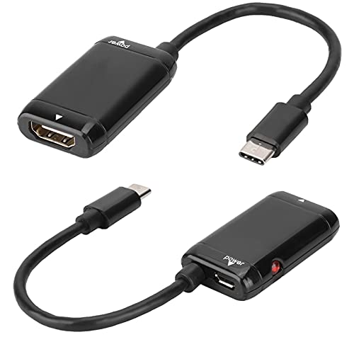 Sxhlseller USB Typ C auf HDMI Adapter, Kleine Größe, Ultra High Speed Unterstützung, Plug and Play, Perfekte Audio und Video Ausgabe, Leistungsstarke Digitale Chip Verarbeitung von Sxhlseller