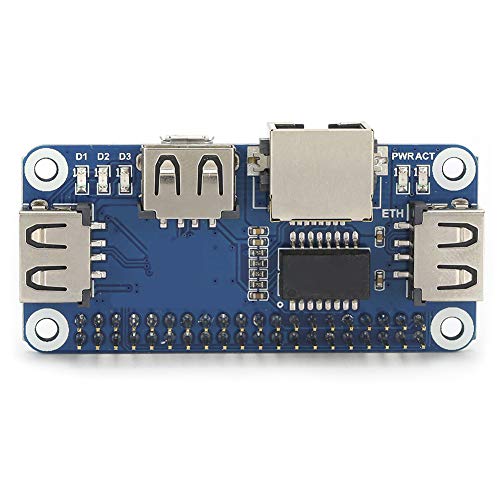 Sxhlseller USB zu Ethernet RJ45 Netzwerkport Erweiterungsmodul Hub Splitter Board, 3 USB Ports Kompatibel mit USB2.0/1.1(Erweiterungsboard) von Sxhlseller