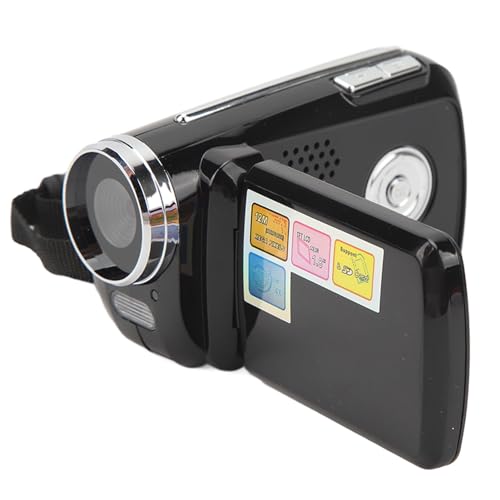 Sxhlseller Videokamera-Camcorder, 720P-Digitalkamera-Recorder, 1,8-Zoll-IPS-Touchscreen, 4-facher Digitalzoom, Tragbarer Vlogging-Kamerarecorder von Sxhlseller