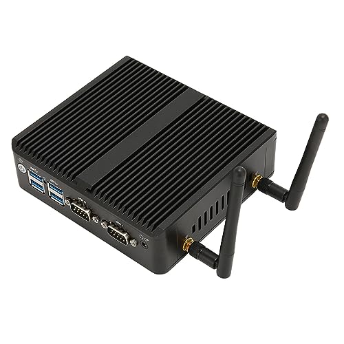 Sxhlseller Windows10-PC, CPU J4125 DDR4 8 GB, UHD-Grafik 600, Desktop-Computer mit 4K-HD-Unterstützung, mit Zwei Gigabit-LAN-Anschlüssen, WiFi 5 BT 4.0, (CPU J4125+DDR4 8G+SSD von Sxhlseller