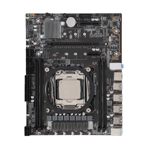 X99-CPU-Motherboard-Set, DDR4-Computer-Motherboard E5 2670V3 CPU mit Dual DDR4 Bis zu 128 G, Mehrere Schnittstellenerweiterungen für PC von Sxhlseller