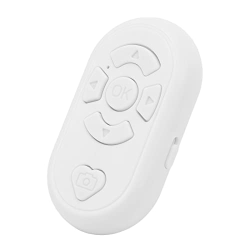 TIKTok Bluetooth4.0-Fernbedienung für IOSAndroid-Handy-App, Drahtloser Fingertip-Seitenwender, Typ C-Ladekamera-Auslöser für Selfie-Page-Turner-App (Weiss) von Sxhlseller