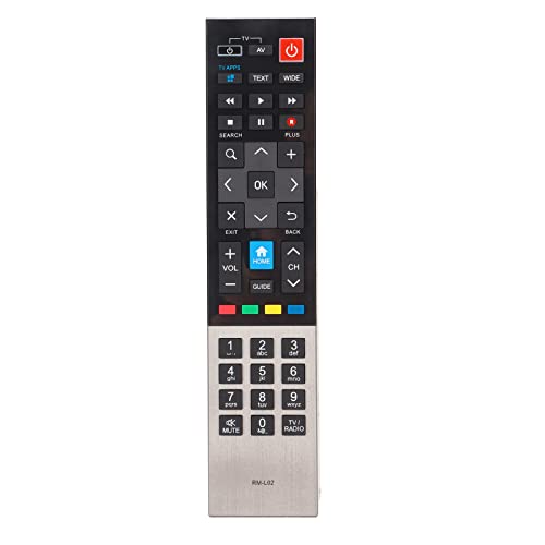 TV-Fernbedienung, Ersatz für Humax RM-L02 Smart TV, Ergonomisches Design, Empfindliche Tasten, für ältere Menschen, Kinder, Einfach zu Bedienen TV-Fernbedienung, Ersatz für Humax RM-L02 Smart TV, Ergonomisches Design, Empfindliche Tasten, für ältere Menschen, Kinder, Einfach zu Bedienen von Sxhlseller