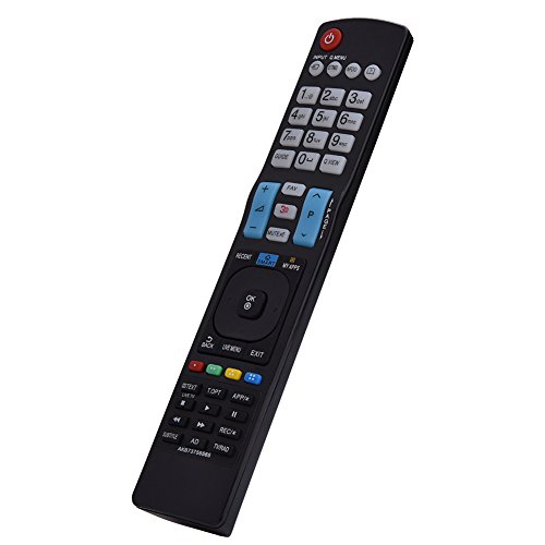 TV-Fernbedienung - AKB73756565 Austausch der Fernbedienung Passend für LG Smart TV - Kleine Kompaktfernseher-Fernbedienung von Sxhlseller