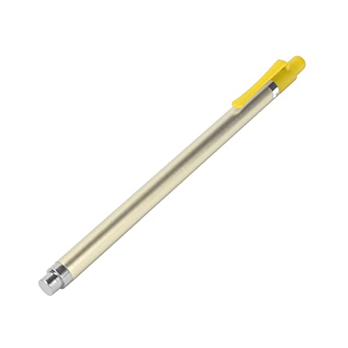 Touchscreen-Stift, Aluminiumlegierung Touchscreen-Stifte Tragbarer Kapazitiver Stylus-Stift für IOS//Huawei-Tablets (Gelb) von Sxhlseller