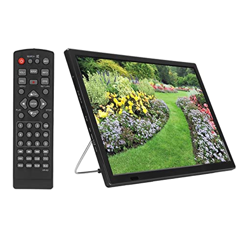 Tragbarer 16 Zoll Digital TV, Batteriebetriebener Fernseher HD 1080p, Unterstützt 1080p Video MKV MOV AVI WMV MP4 FLV MPEG1-4 UKW-Radio mit Ständer für Autoreisen Im Freien Tragbarer 16 Zoll Digital TV, Batteriebetriebener Fernseher HD 1080p, Unterstützt 1080p Video MKV MOV AVI WMV MP4 FLV MPEG1-4 UKW-Radio mit Ständer für Autoreisen Im Freien von Sxhlseller