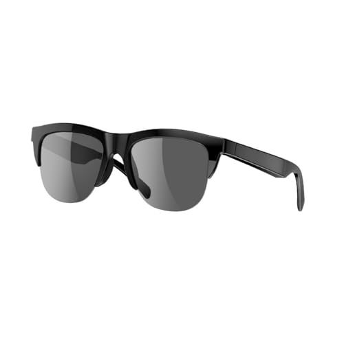 Übersetzer Smart Brille – 137 Sprachen-Übersetzungsgerät, Fingerabdruck Touch Steuerung, TR90 PC UV400 Offene Gerichtete Bluetooth-Übersetzerbrille mit Dual Mikrofon für Reisen von Sxhlseller