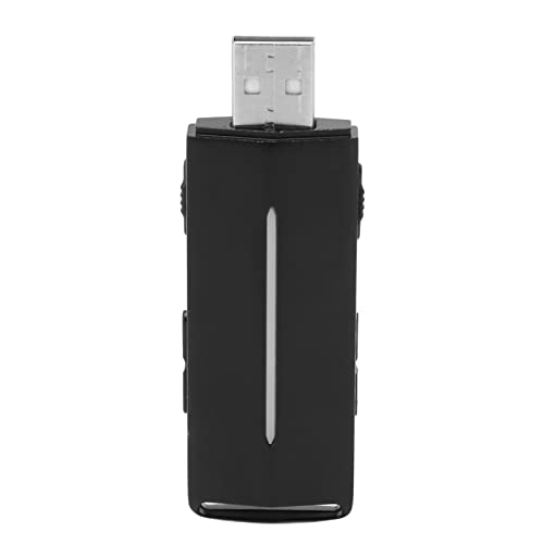 USB Sprachrekorder, USB Flash Laufwerk Sprachrekorder mit Sprachaktivierung, Wiederaufladbares Aufnahmegerät für die Wiedergabe von Vorträgen, Besprechungen, Interviews (64 GB) von Sxhlseller