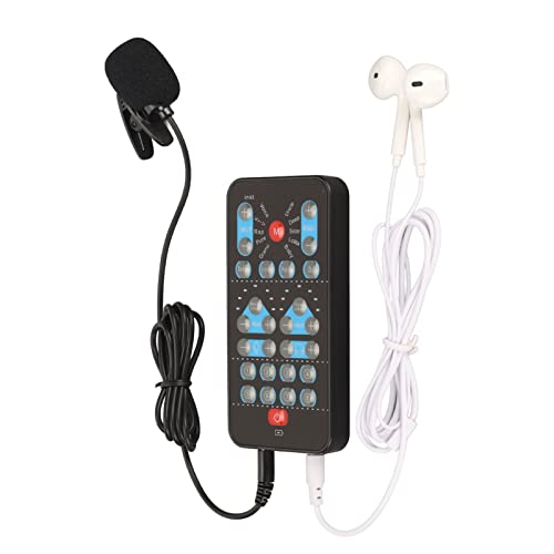 Voice Changer Disguiser für XboxOne Phone Computer PC mit 8 Soundeffekten, Tragbarer Handheld-Mikrofon Voice Changer Modulator, für Erwachsene Kinder Voice Changer Disguiser für XboxOne Phone Computer PC mit 8 Soundeffekten, Tragbarer Handheld-Mikrofon Voice Changer Modulator, für Erwachsene Kinder von Sxhlseller