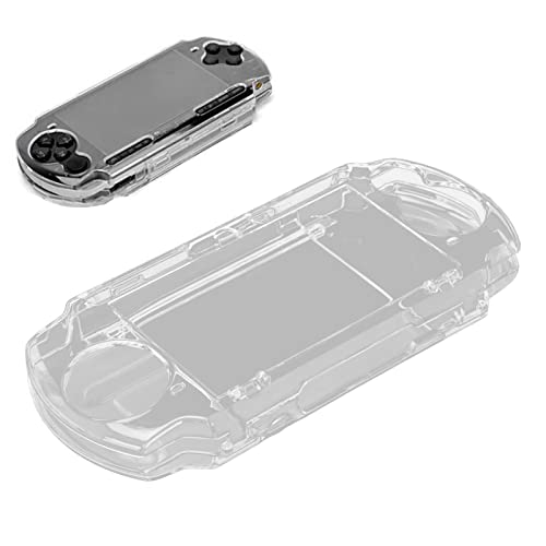 Vollständige Schutzhülle, für PSP 2000 3000 Spielkonsole, Kristall-Schutzhülle Shell Skin, Transparente Gehäuseabdeckung mit Halterung, PC-Material von Sxhlseller