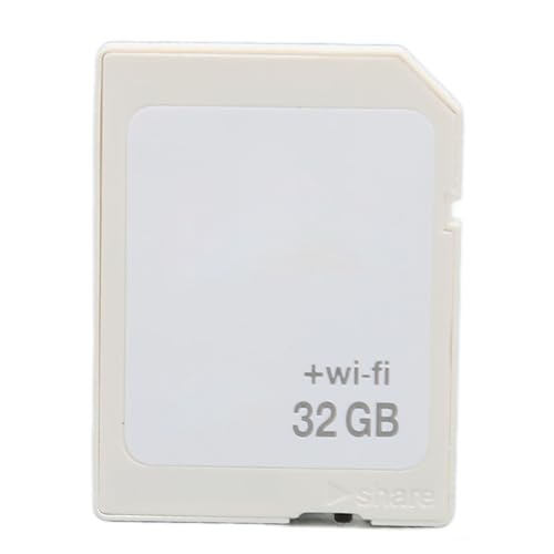 WiFi-Speicherkarte für DSLR-Kamera, Class10-Speicher mit Großer Kapazität, Kabellose SDHC-WiFi-Flash-Speicherkarte für Digitalkameras (32 GB) von Sxhlseller