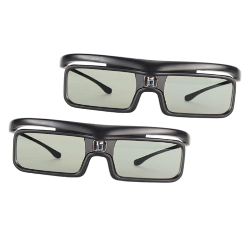 Wiederaufladbare DLP-Link-3D-Brille für LTV-2500 3000 Pro 3500 Pro-Projektoren, Aktive Verschlusszeit, 144-Hz-Aktualisierungsrate, Breiter Betrachtungswinkel, 2 Pack Wiederaufladbare DLP-Link-3D-Brille für LTV-2500 3000 Pro 3500 Pro-Projektoren, Aktive Verschlusszeit, 144-Hz-Aktualisierungsrate, Breiter Betrachtungswinkel, 2 Pack von Sxhlseller