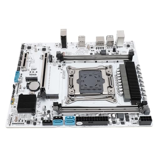 X99S D4 Plus Motherboard, Unterstützung für LGA2011 3 V3 V4 fürCPU, 128 GB DDR4 Speichersteckplätze, M.2 NVME SATA3.0 SSDs, 4 USB3.0, Stabile Leistung von Sxhlseller