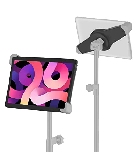 Sxuan Tablet Halterung für Stativ, Tablet Halter 360° Drehbar für iPad Pro 12.9/11/10.5/9.7, iPad Air, iPad, Samsung Tab, Switch, alle 9-15 Zoll Tablet und Smartphone von Sxuan