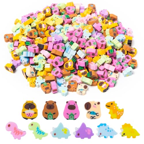 Sxutop 300 Stück Bunt Radiergummi Kinder Neuheit Mini Bleistift Radiergummis Set Niedliche Tiere Radierer Kleine Radier Lustig Mitgebsel Kind Schulbedarf für Schüler Hausaufgaben Schule Geschenke Sxutop 300 Stück Bunt Radiergummi Kinder Neuheit Mini Bleistift Radiergummis Set Niedliche Tiere Radierer Kleine Radier Lustig Mitgebsel Kind Schulbedarf für Schüler Hausaufgaben Schule Geschenke von Sxutop