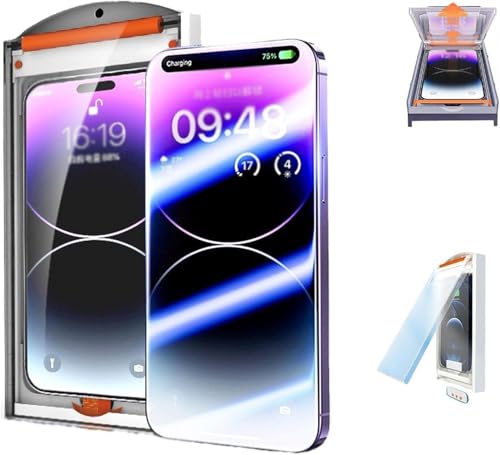 Invisible Artifact Film Displayschutzfolie für iPhone, Staubfrei ohne Blasen, Sichtschutz Displayschutzfolie von Syanus