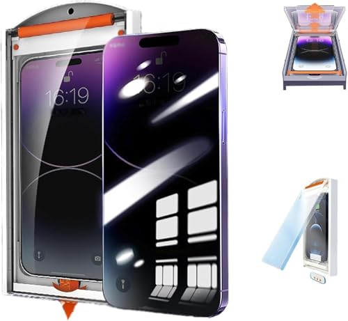 Invisible Artifact Film Displayschutzfolie für iPhone, Staubfrei ohne Blasen, Sichtschutz Displayschutzfolie von Syanus