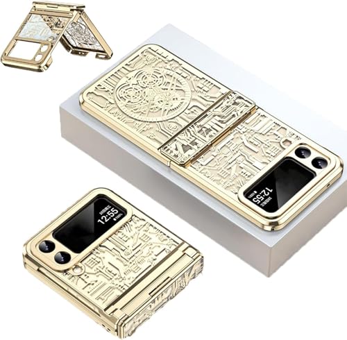Mechanische faltbare galvanische Klare stoßfeste Handyhülle für Samsung Z Flip 6/5/4/3 Mechanische faltbare galvanische Klare stoßfeste Handyhülle für Samsung Z Flip 6/5/4/3 von Syanus