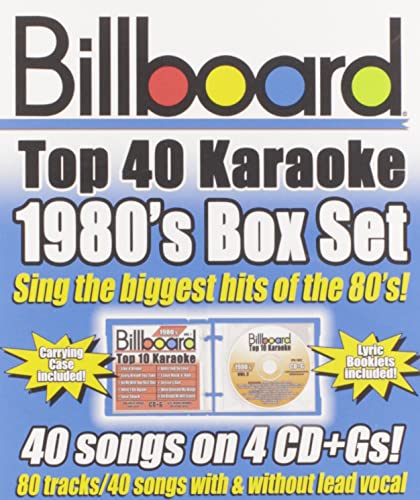 Billboard Top 10 Karaoke: 1980's Box Set von Sybersound Records